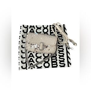 MARC JACOBS J MARC MINI SHOULDER SEQUINS BAG
